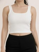BERLIN SCOOP NECK WHITE - Image 6