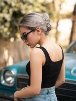 BERLIN SCOOP NECK BLACK - Image 4