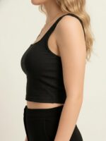 BERLIN SCOOP NECK BLACK - Image 5