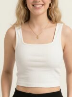 BERLIN SCOOP NECK WHITE - Image 5