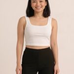 BERLIN SCOOP NECK WHITE