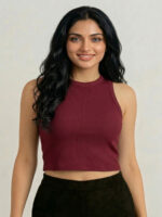 ASTER CREW NECK MAROON