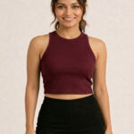ASTER CREW NECK MAROON