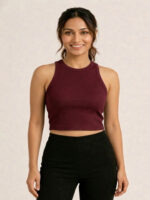ASTER CREW NECK MAROON