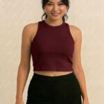 ASTER CREW NECK MAROON