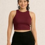 ASTER CREW NECK MAROON