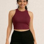 ASTER CREW NECK MAROON