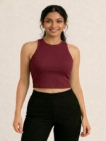 ASTER CREW NECK MAROON