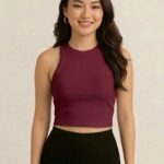 ASTER CREW NECK MAROON