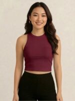 ASTER CREW NECK MAROON