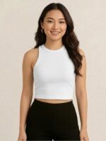 ASTER CREW NECK WHITE