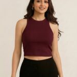 ASTER CREW NECK MAROON