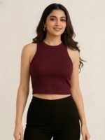 ASTER CREW NECK MAROON