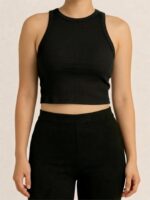 ASTER CREW NECK BLACK - Image 2