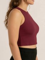 ASTER CREW NECK MAROON - Image 2
