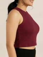 ASTER CREW NECK MAROON - Image 2