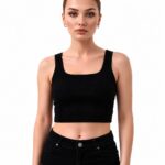 BERLIN SCOOP NECK BLACK