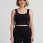BERLIN SCOOP NECK BLACK