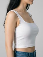 BERLIN SCOOP NECK WHITE - Image 5