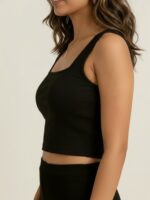 BERLIN SCOOP NECK BLACK - Image 6
