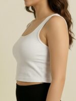 BERLIN SCOOP NECK WHITE - Image 6