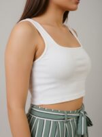 BERLIN SCOOP NECK WHITE - Image 7