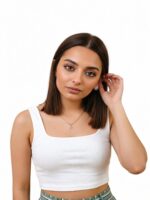 BERLIN SCOOP NECK WHITE