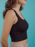 BERLIN SCOOP NECK BLACK - Image 6