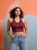 HALTNECK MAROON