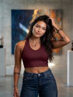 HALTNECK MAROON