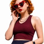 HALTNECK MAROON