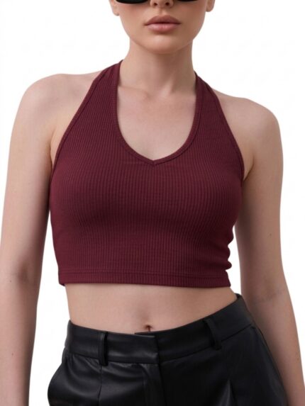 HALTNECK MAROON