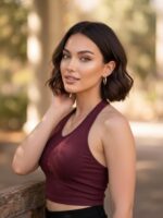 HALTNECK MAROON - Image 4