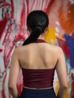 HALTNECK MAROON - Image 2