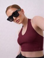 HALTNECK MAROON - Image 5
