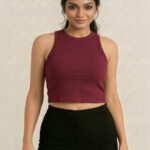 ASTER CREW NECK MAROON