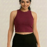 ASTER CREW NECK MAROON