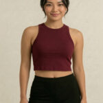 ASTER CREW NECK MAROON
