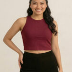 ASTER CREW NECK MAROON