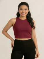 ASTER CREW NECK MAROON
