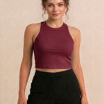 ASTER CREW NECK MAROON
