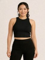 ASTER CREW NECK BLACK