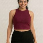 ASTER CREW NECK MAROON