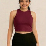 ASTER CREW NECK MAROON