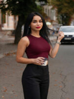 ASTER CREW NECK MAROON